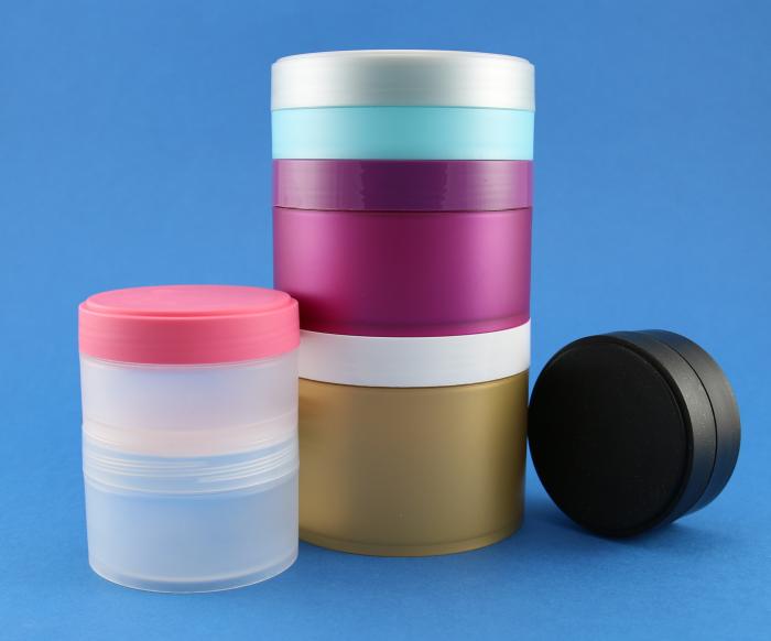 A new range of wide profile plastic jars by Neville and More