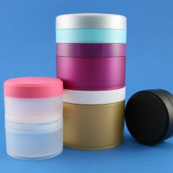 A new range of wide profile plastic jars by Neville and More