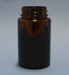 200ml Omnijar Amber PET 38mm Screw Neck