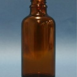 50ml Dropper Bottle Amber Glass with 18mm Neck