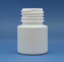 30ml Alpha Bottle White HDPE 28mm Neck