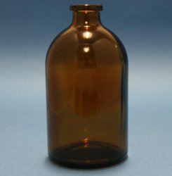100ml Amber Type 1 Injection Vial