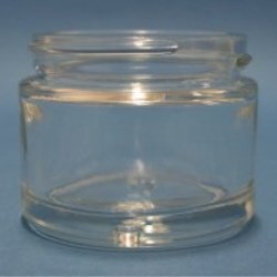 125ml Cleopatre Glass Jar 66mm Neck