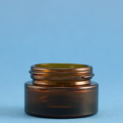 15ml Amber Simplicity Glass Jar 43mm Neck