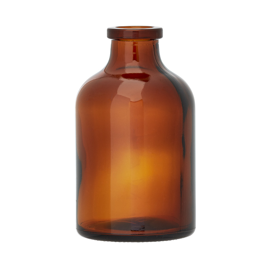 50ml Amber Type 1 Injection Vial