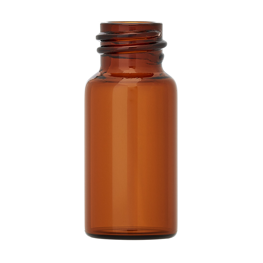 5ml Amber Glass Type 1 Tubular Diagnostic Screw Neck Vial