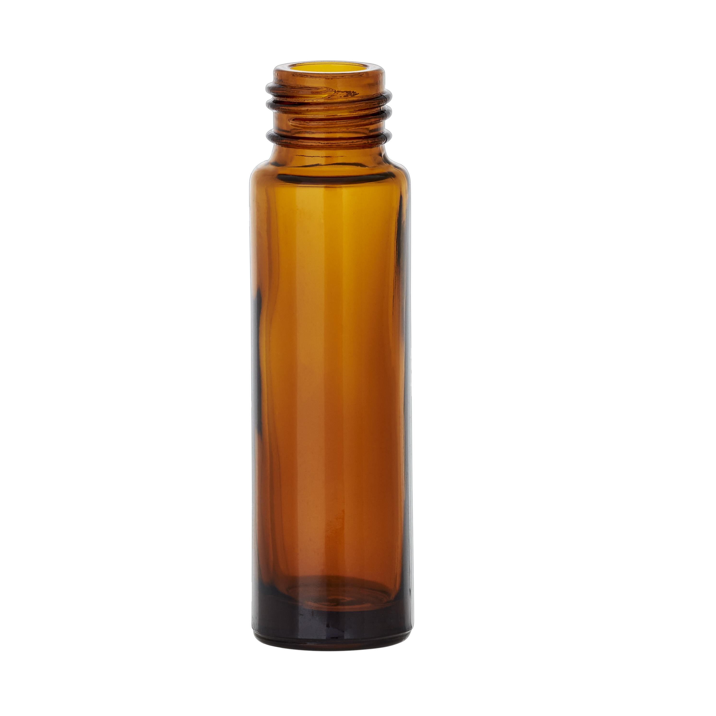10ml Amber Glass Roller Ball Bottle with 16mm Screw Neck