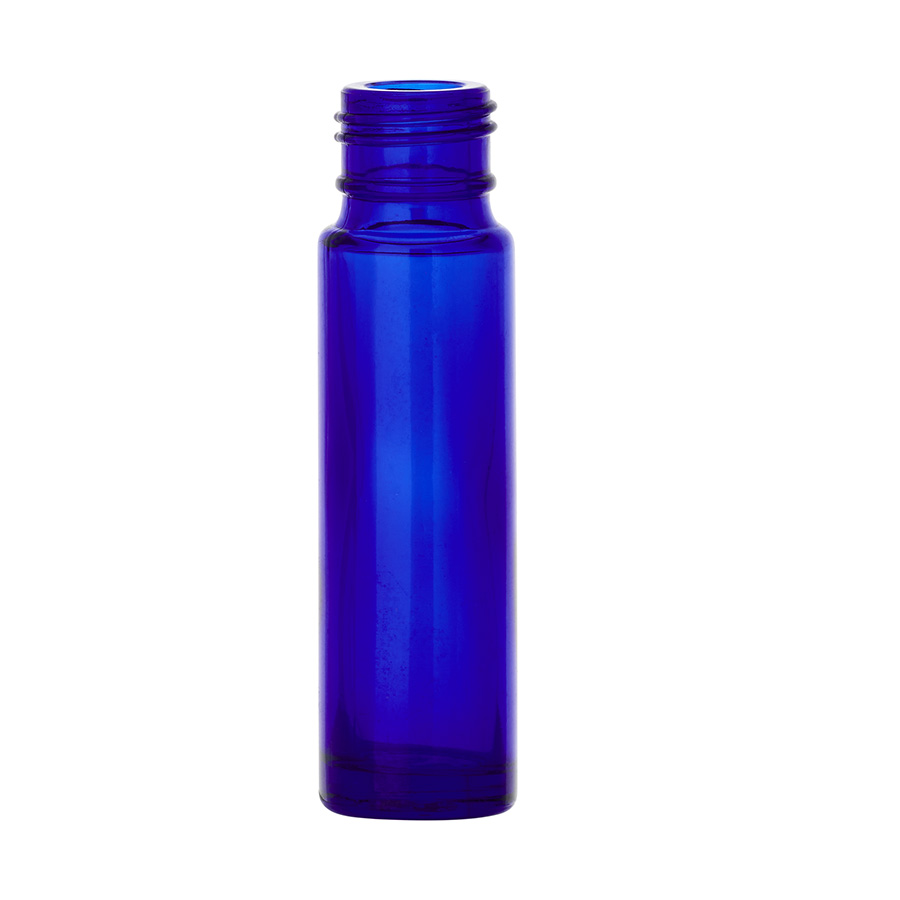 10ml Cobalt Blue Glass Roller Ball Bottle with 16mm Screw Neck