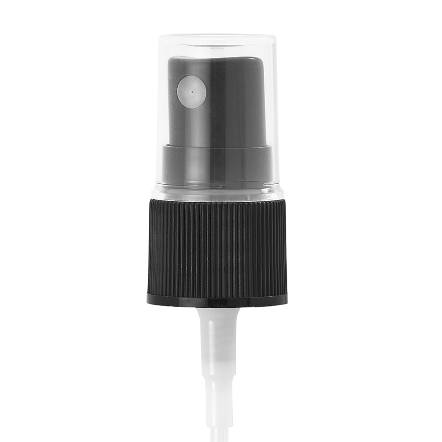 18mm/400 Black Ribbed Spray Pump 0.175ml Output