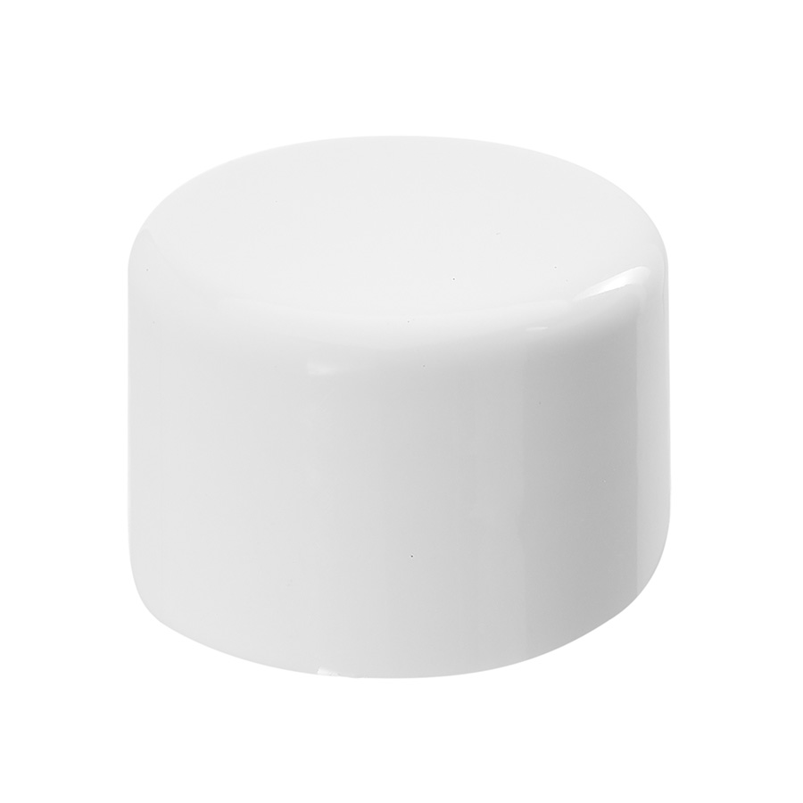 20mm/410 White Smooth PP Cap with EPE Liner