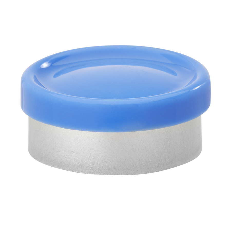 20mm Push Off Over Seal with Blue PP Disc