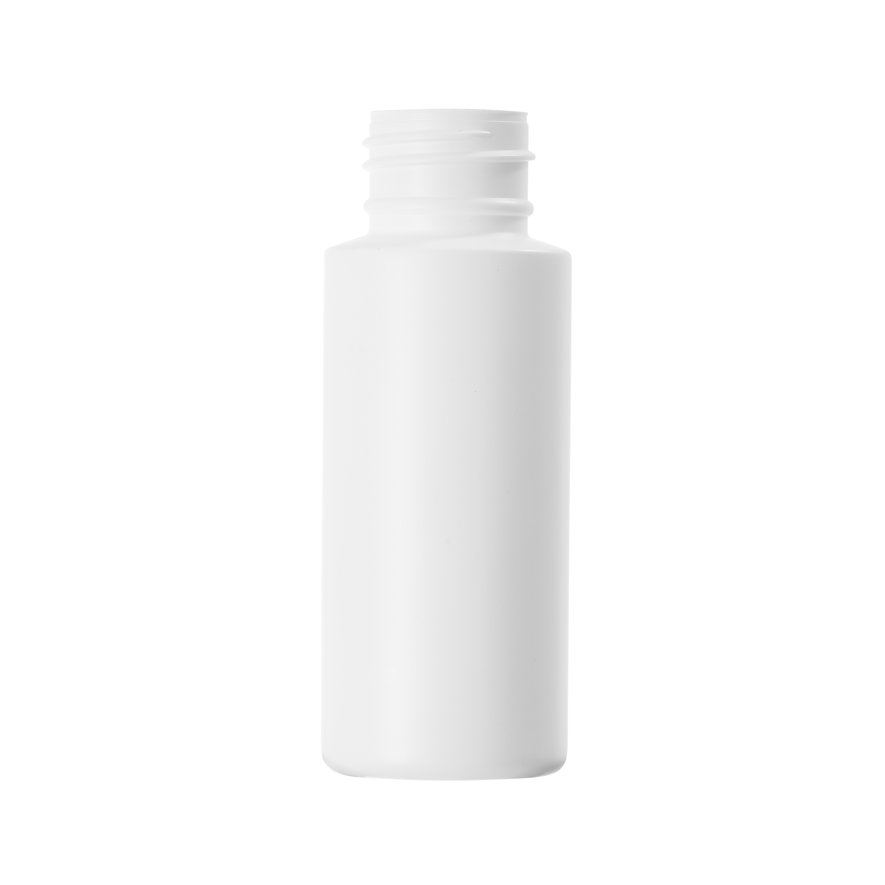 50ml White HDPE Tall Simplicity Bottle 24mm Neck