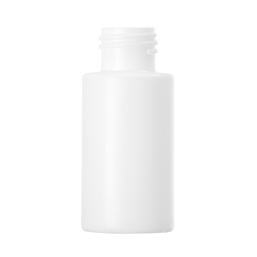50ml White HDPE Simplicity Bottle 24mm Neck
