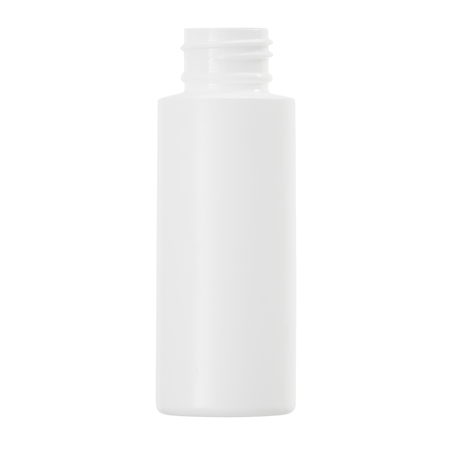 60ml White HDPE Simplicity Bottle 24mm Neck