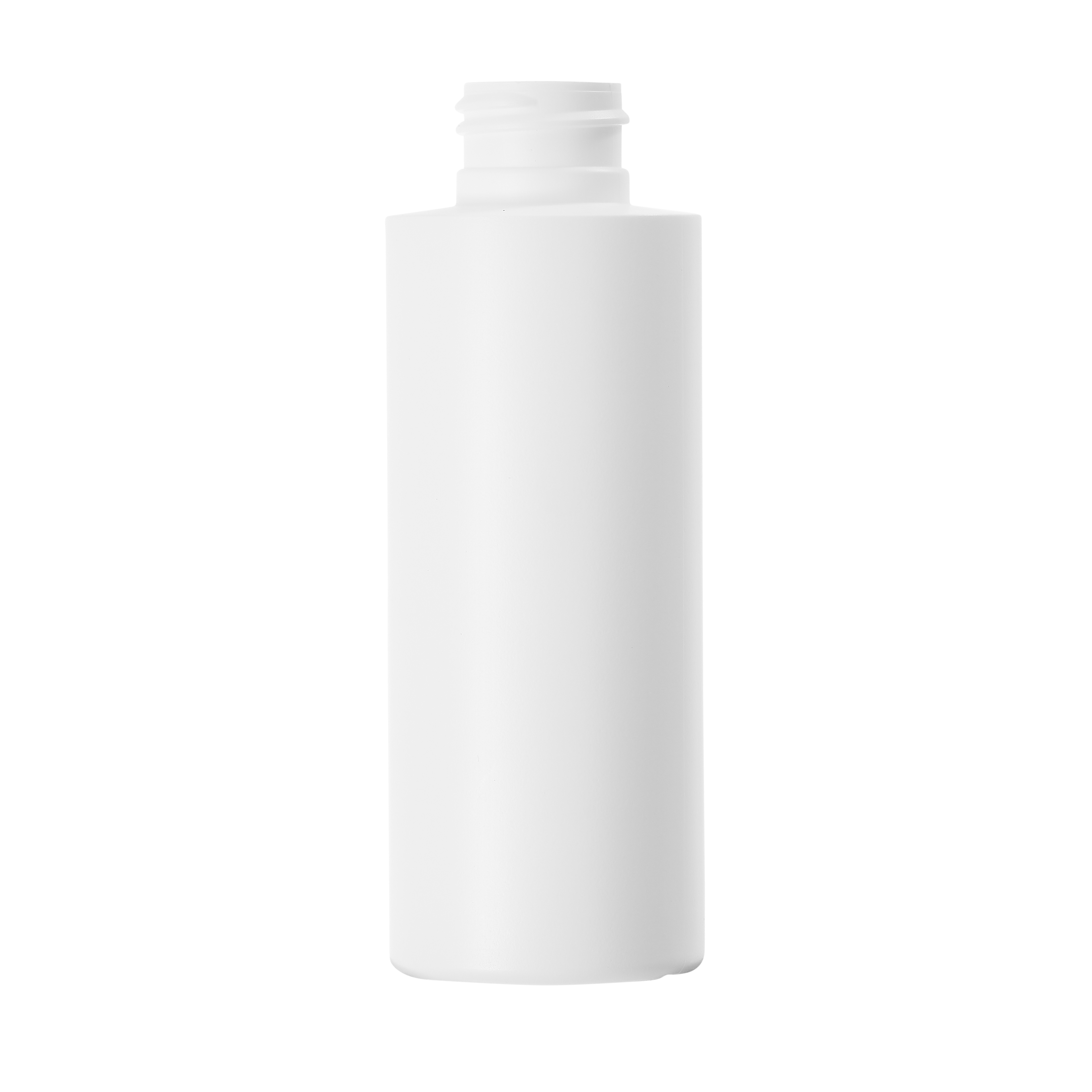 125ml White HDPE Simplicity Bottle 24mm Neck