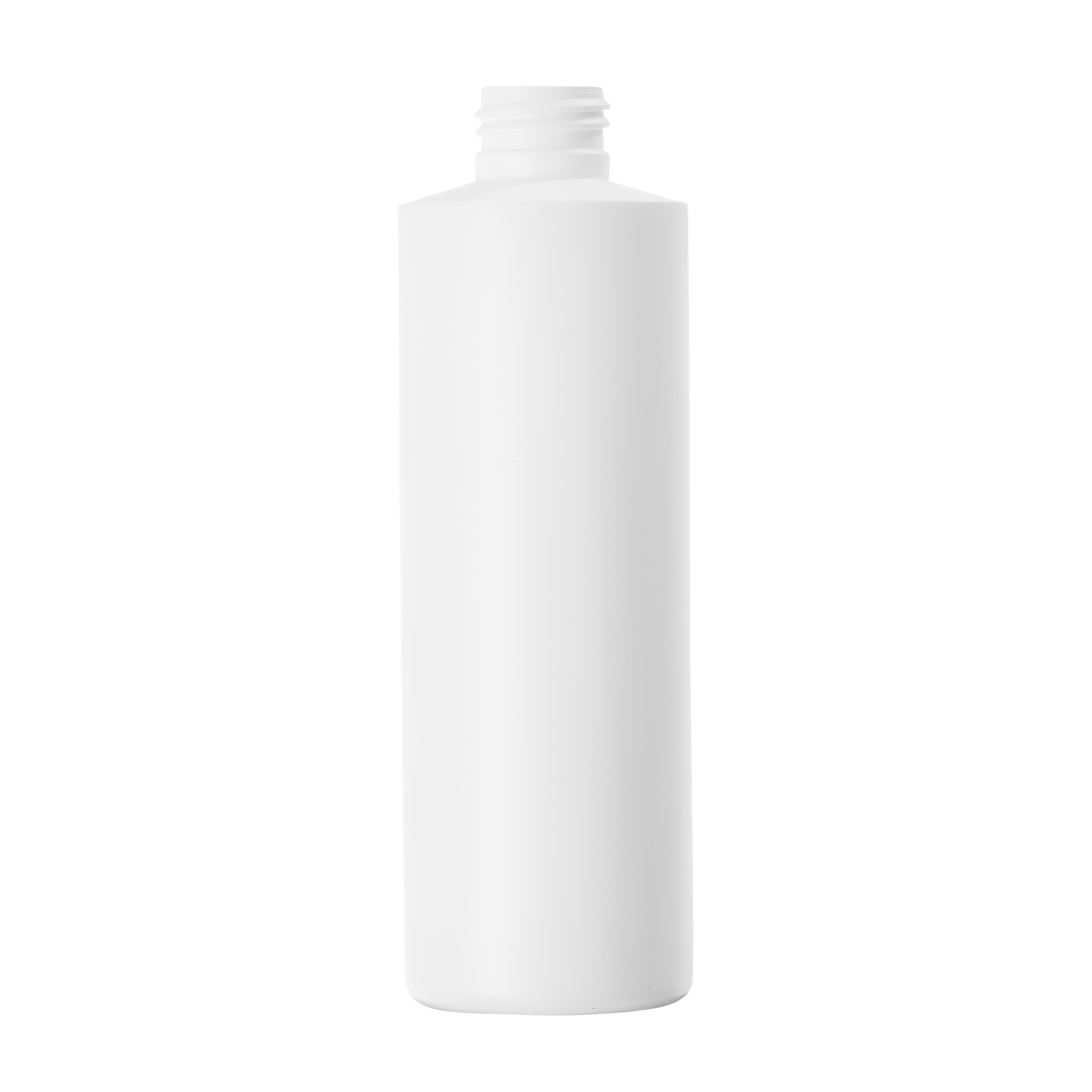 250ml White HDPE Simplicity Bottle 24mm Neck