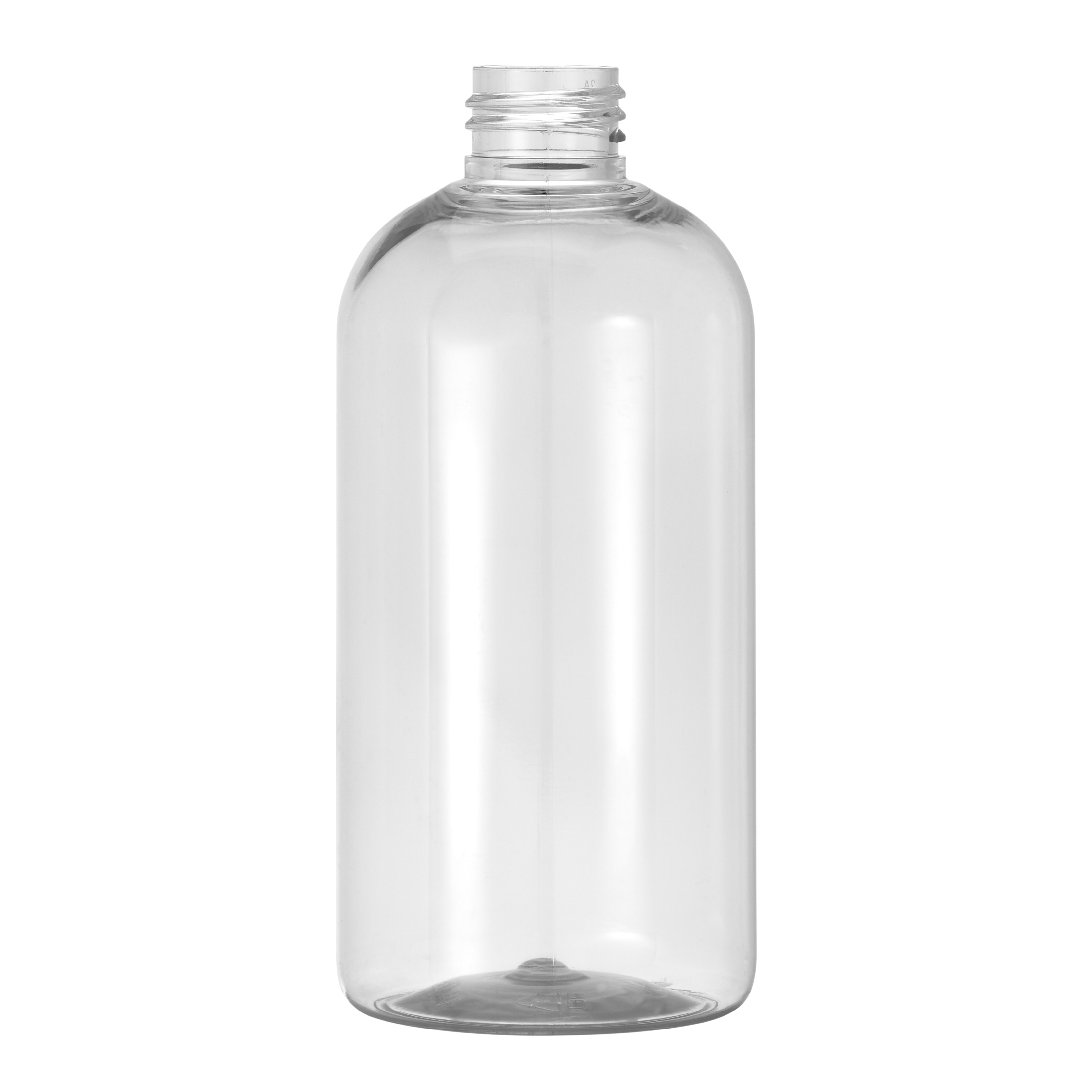 300ml PET Boston Round Bottle 24mm Neck