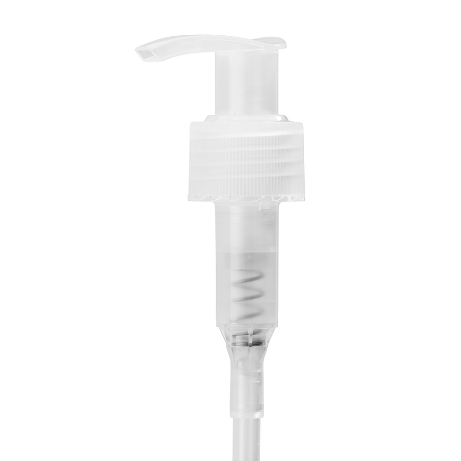 24mm/410 Natural Ribbed Lock Up Lotion Pump, 1.5ml Output