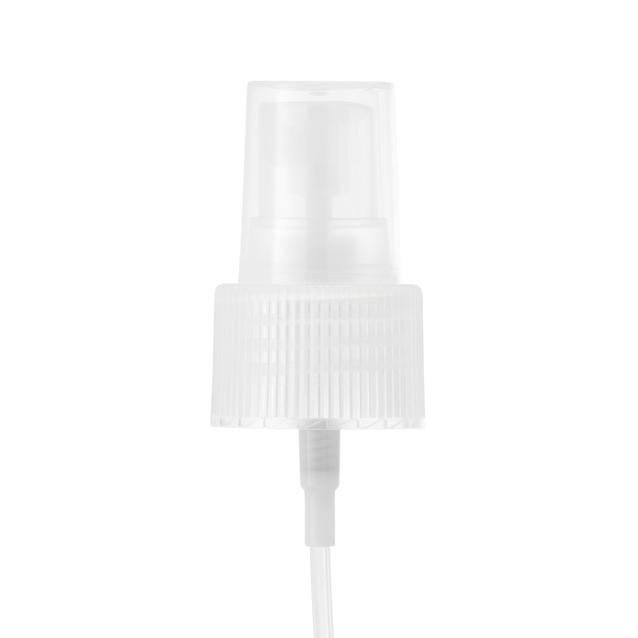 24mm/410 Natural Ribbed Spray Pump 0.13ml Output