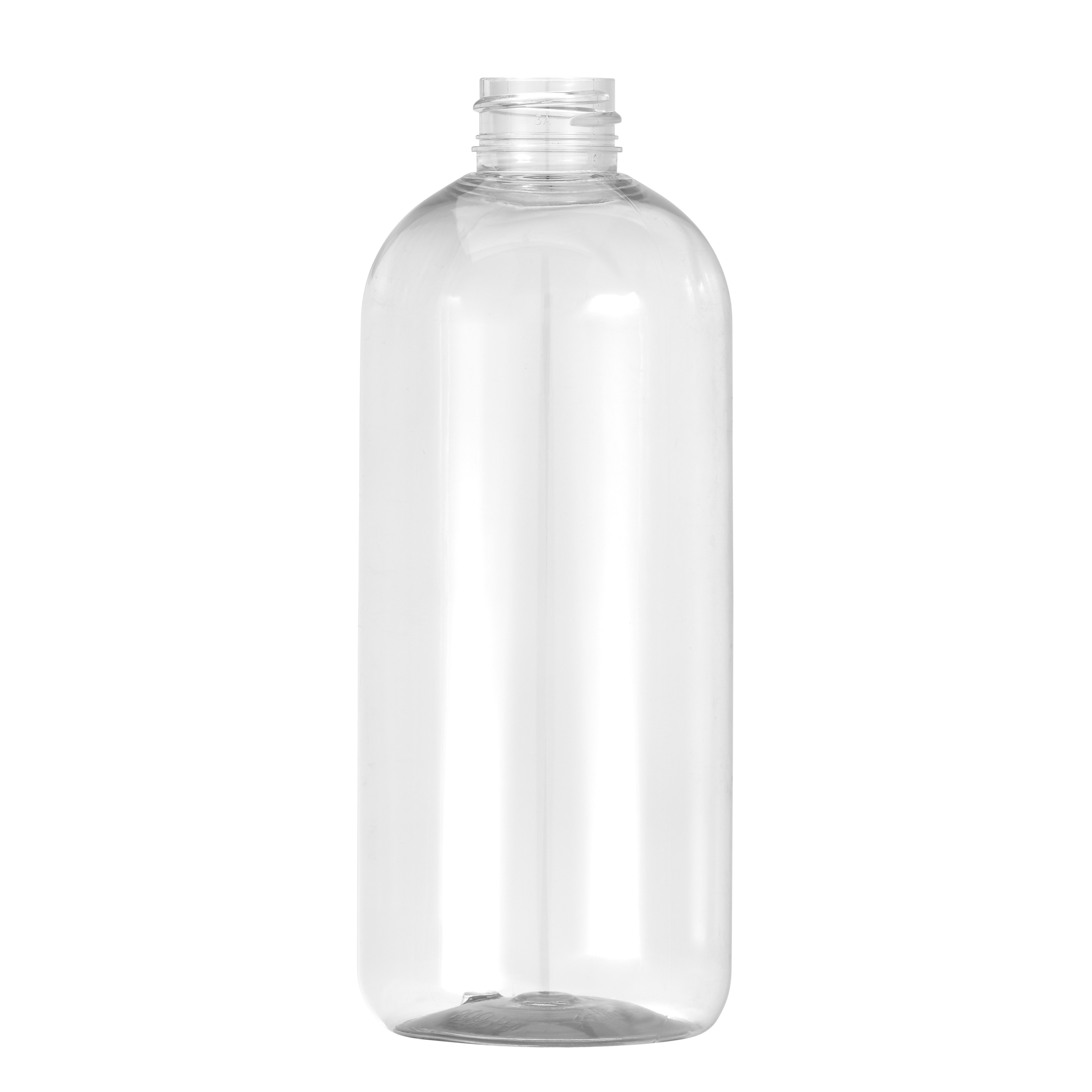 500ml Boston Round Bottle PET 28mm Neck
