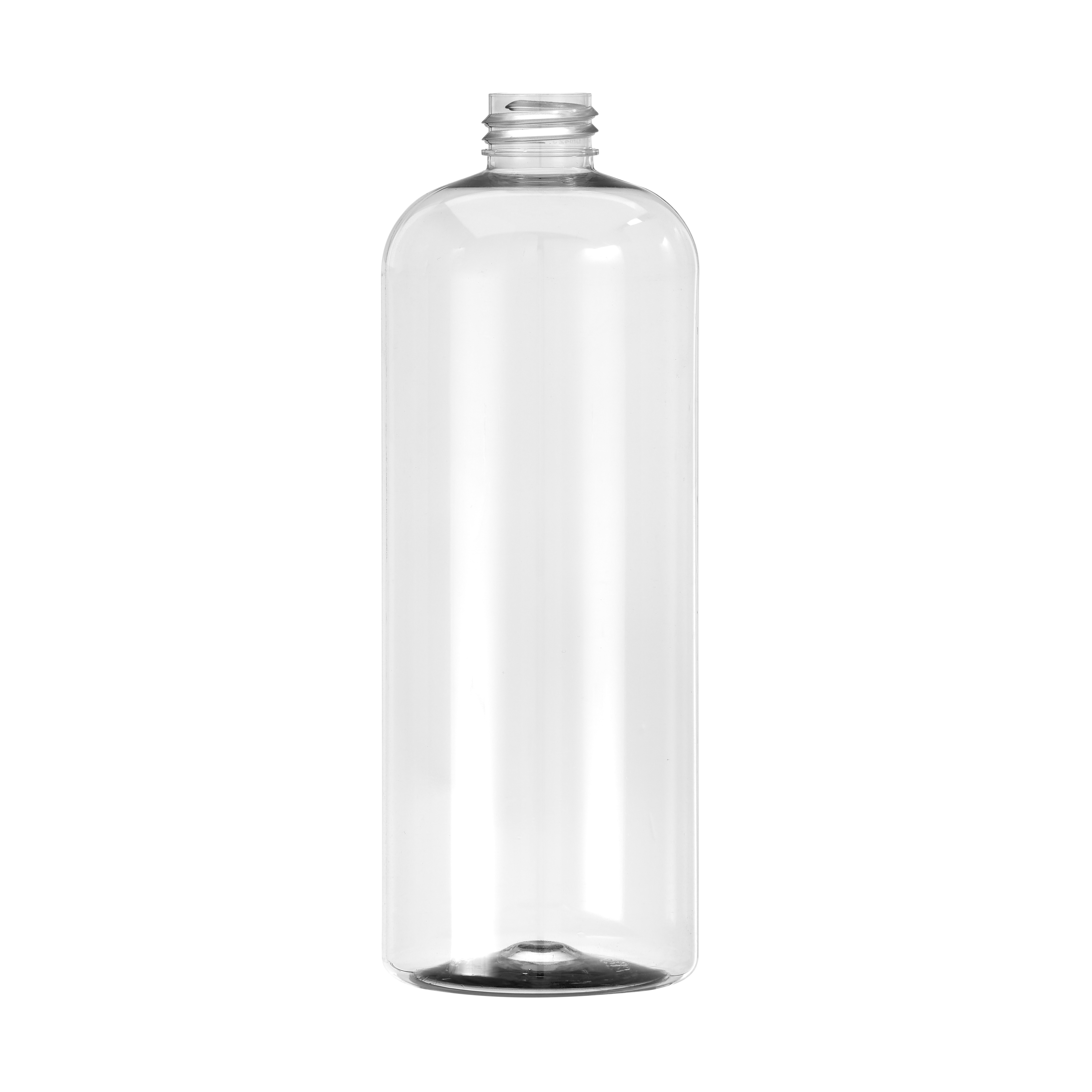 750ml PET Tall Boston Bottle 28mm Neck