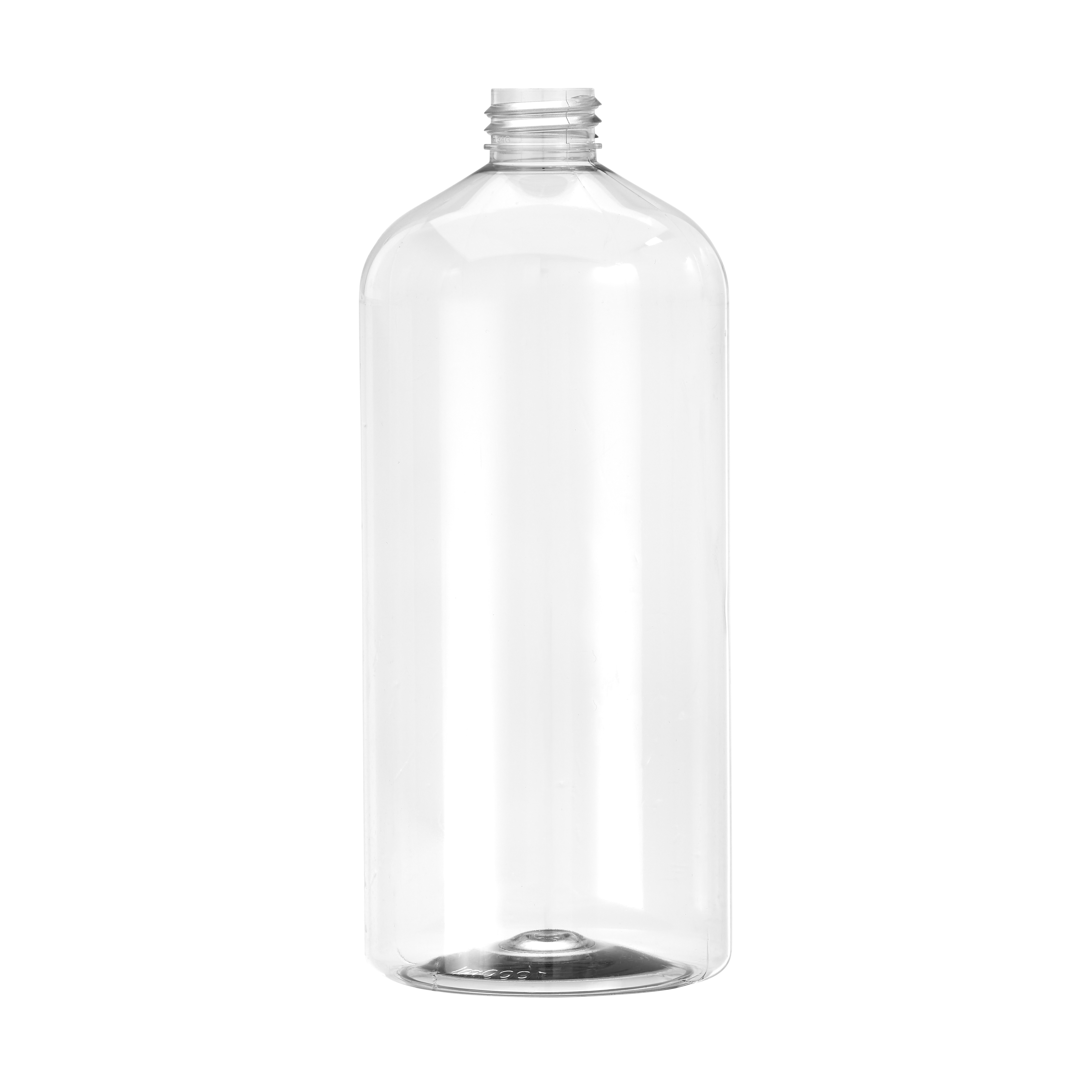 1000ml PET Boston Round Bottle 28mm Neck