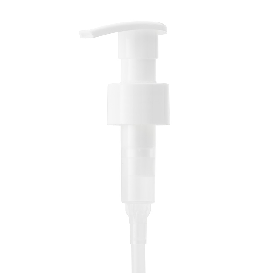 28mm/410 All Plastic White Smooth Lock Up Lotion Pump