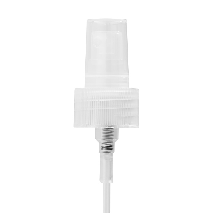 28mm/410 Natural Ribbed Spray Pump 0.3ml Output