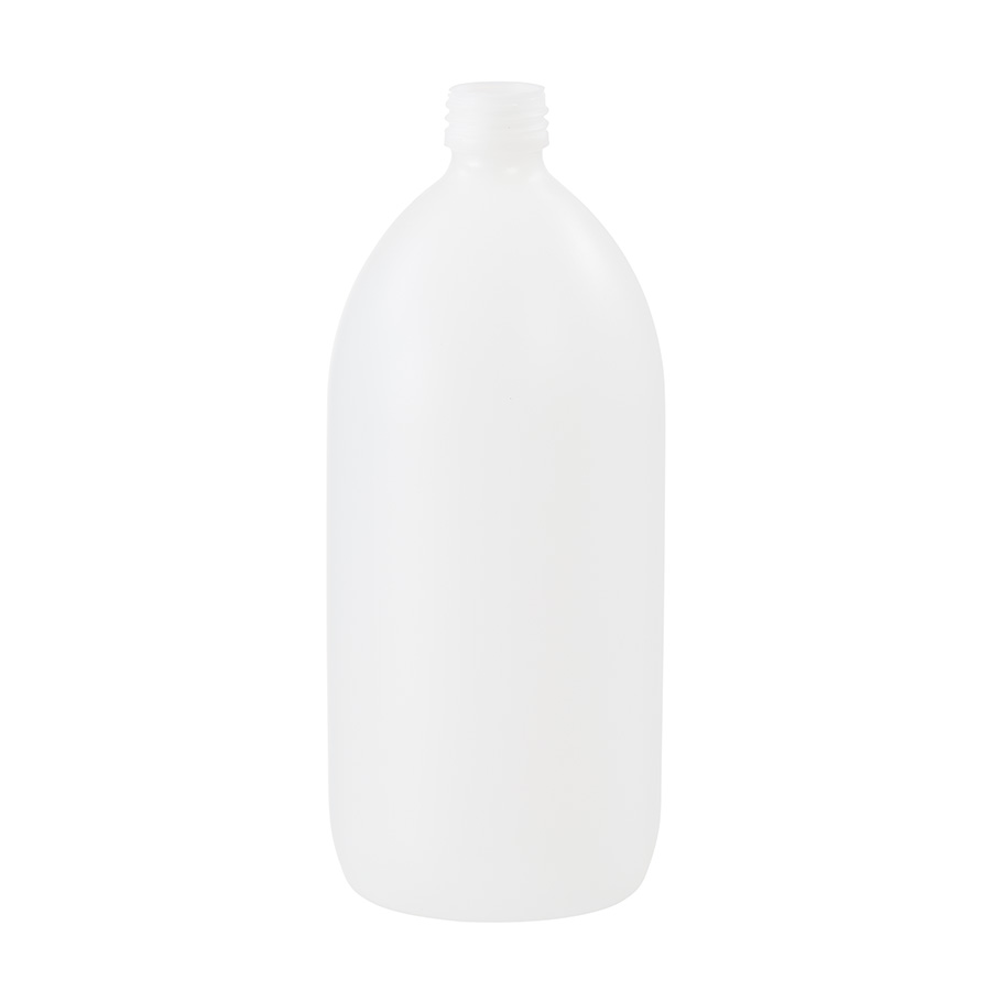 1000ml Natural HDPE Alpha Bottle with PP28mm Neck