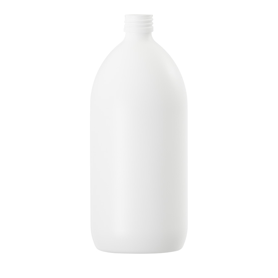 1000ml White HDPE Alpha Bottle 28mm Neck