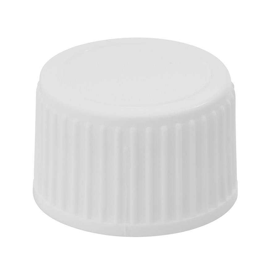 28mm White Screw Cap with Teflon Faced EPE Liner