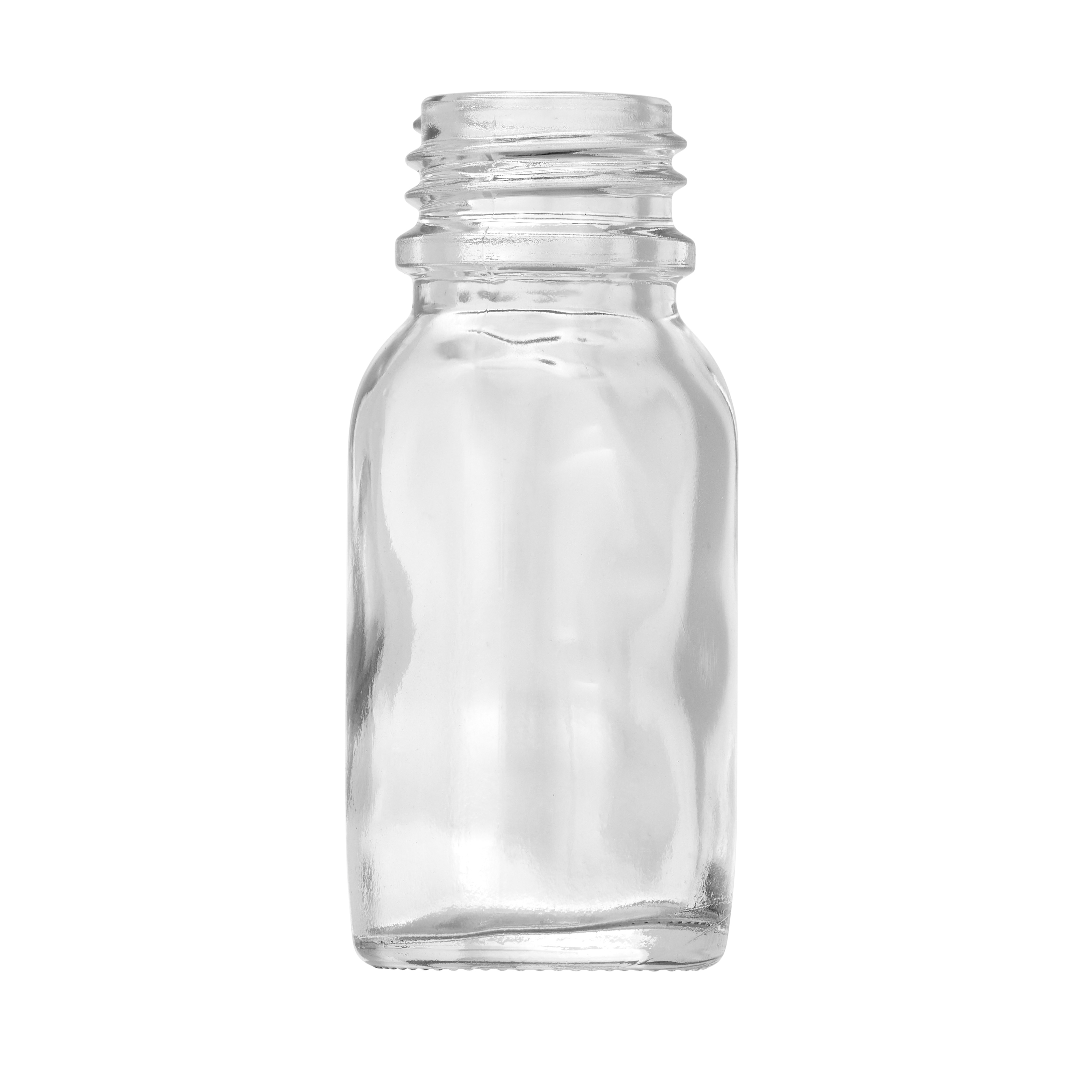 15ml Clear Glass Dropper Bottle with PH18mm Neck