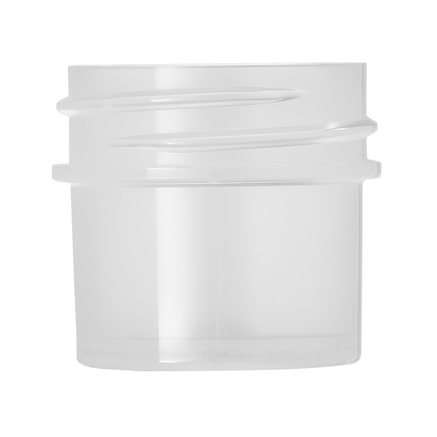 10ml Natural Polypropylene Regular Walled Simplicity Jar 33mm Screw Neck