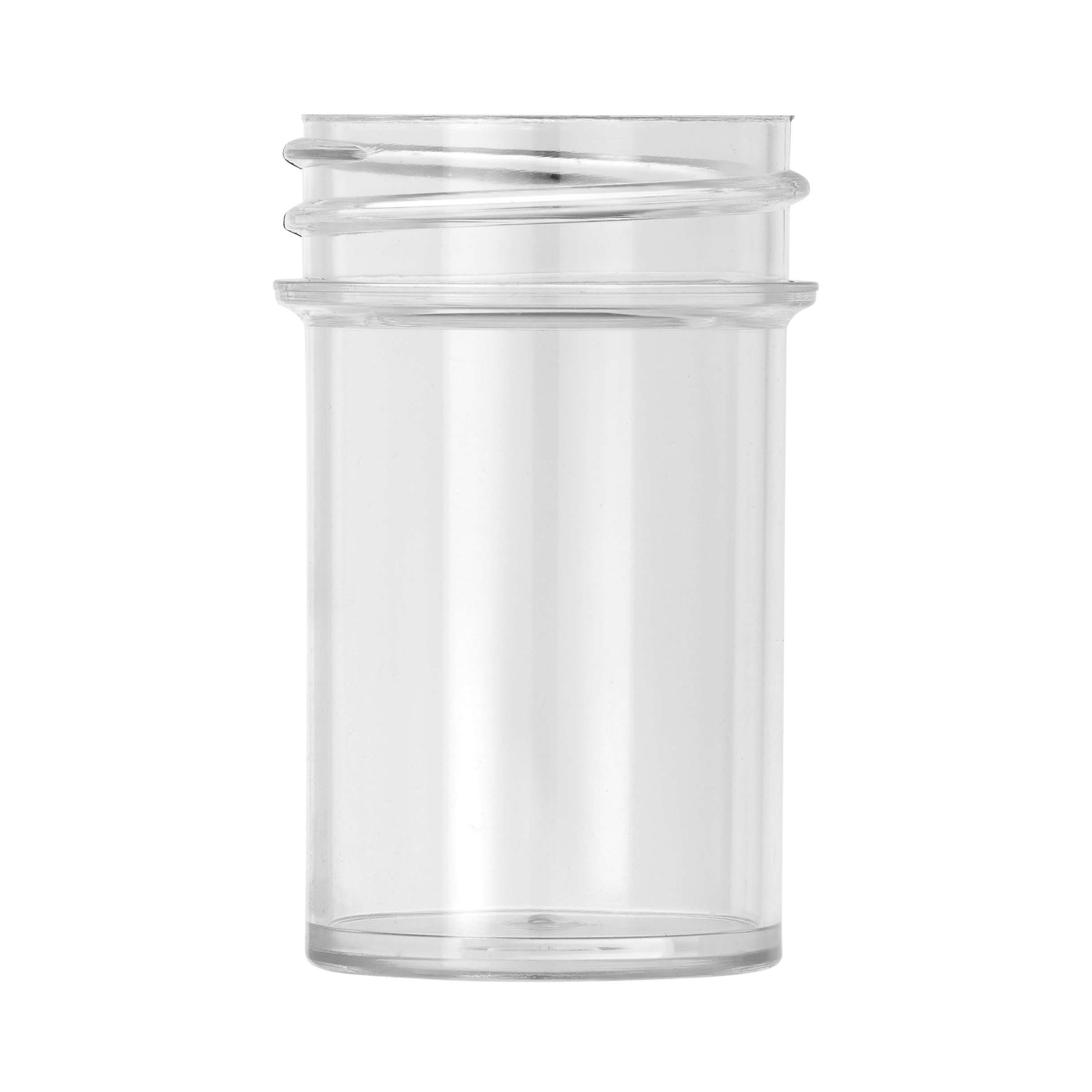 20ml Polystyrene Regular Walled Simplicity Jar 33mm Screw Neck