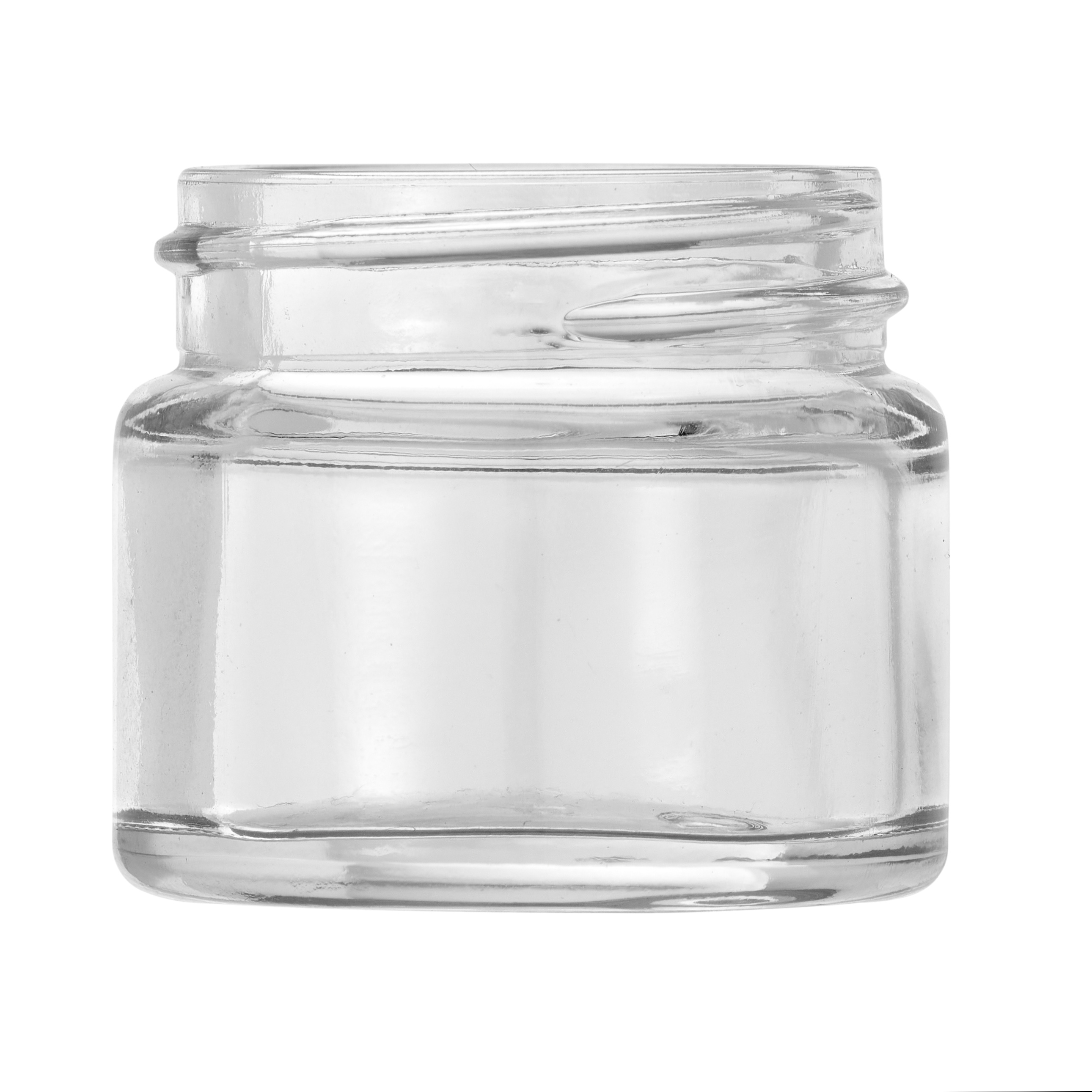15ml Clear Glass Simplicity Jar 38mm Neck