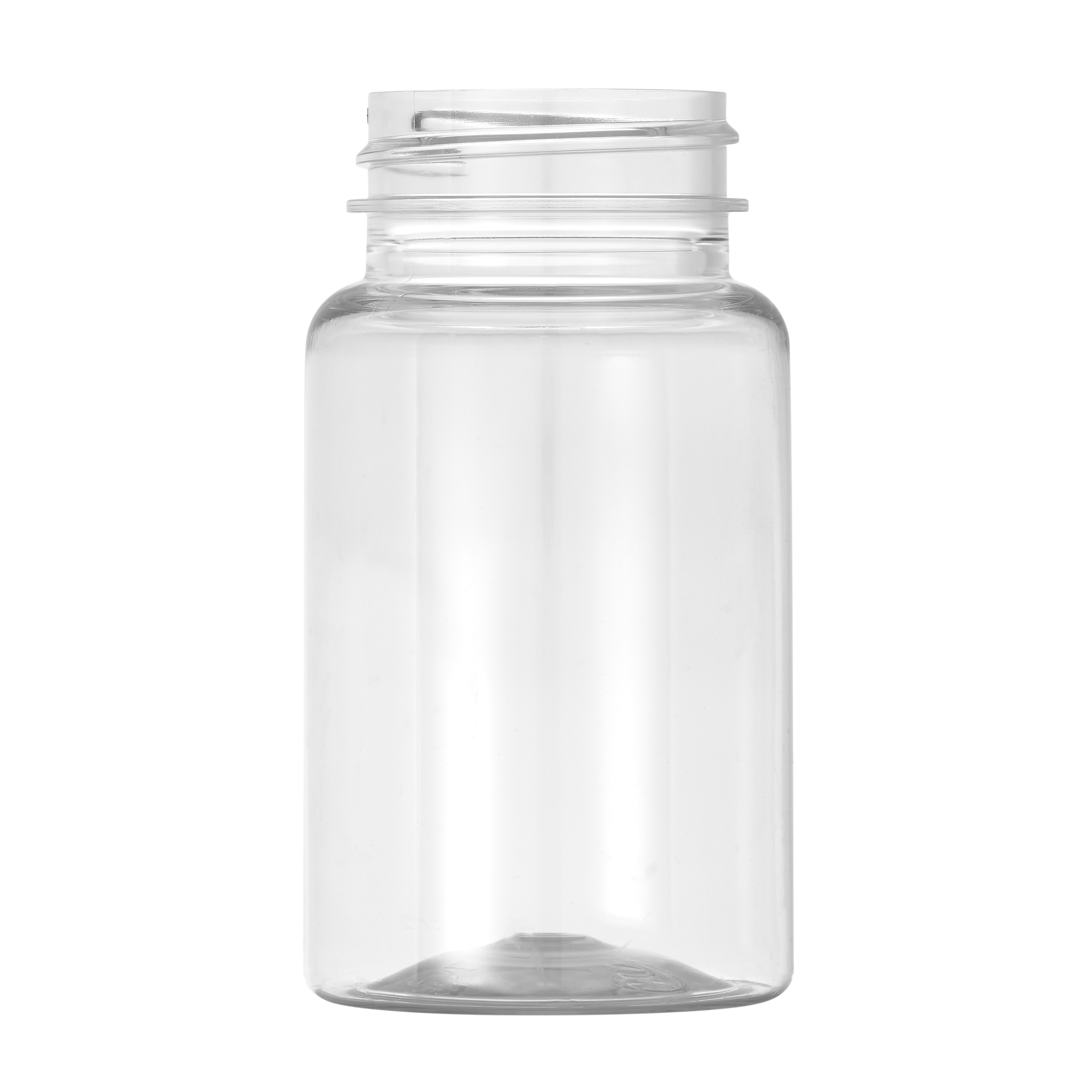 100ml Clear PET Packer with 38mm/400 Screw Neck