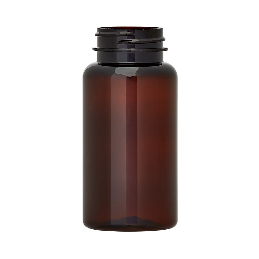 150ml Amber PET Packer 38mm Screw Neck