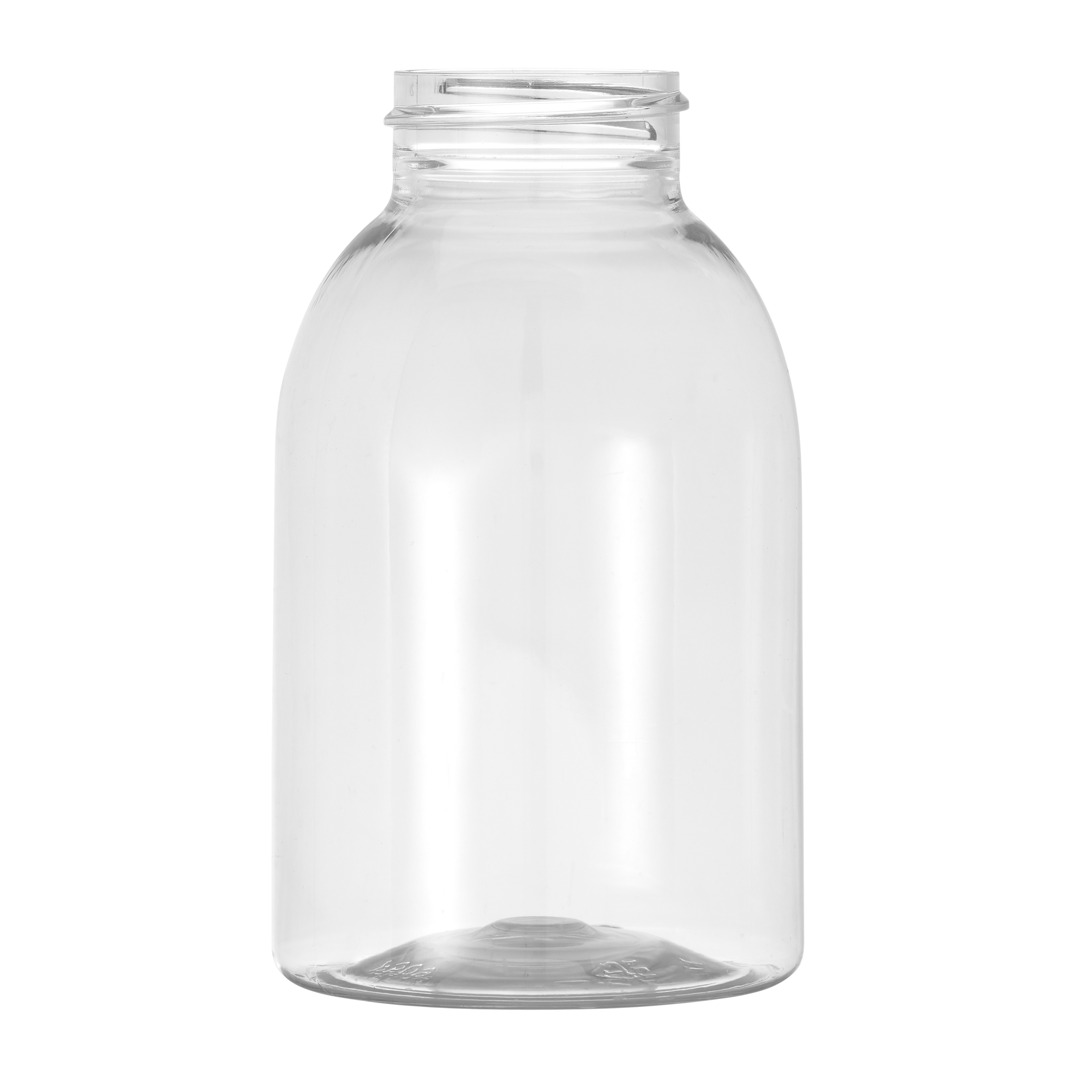 250ml Wide Mouth Clarity Bottle PET 38mm Neck