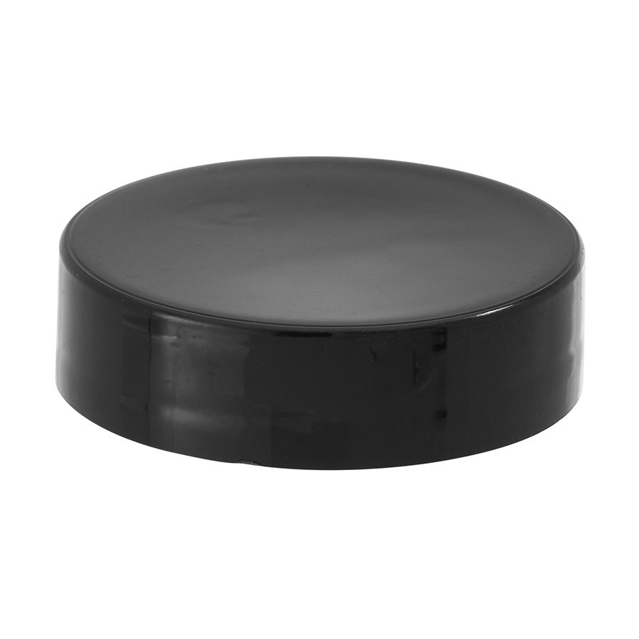 38mm/400 Black Smooth PP Cap with PS Liner