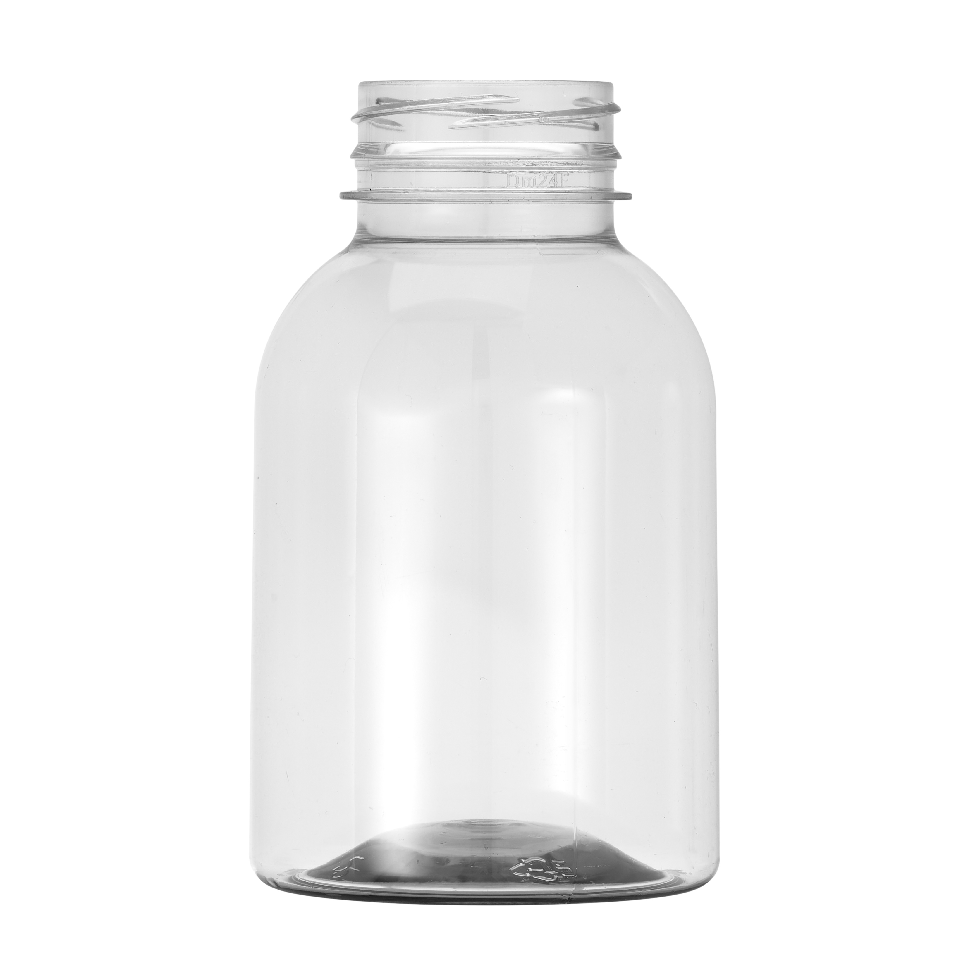 250ml PET Wide Mouth Clarity Beverage Bottle 3 Start Tamper Evident Neck