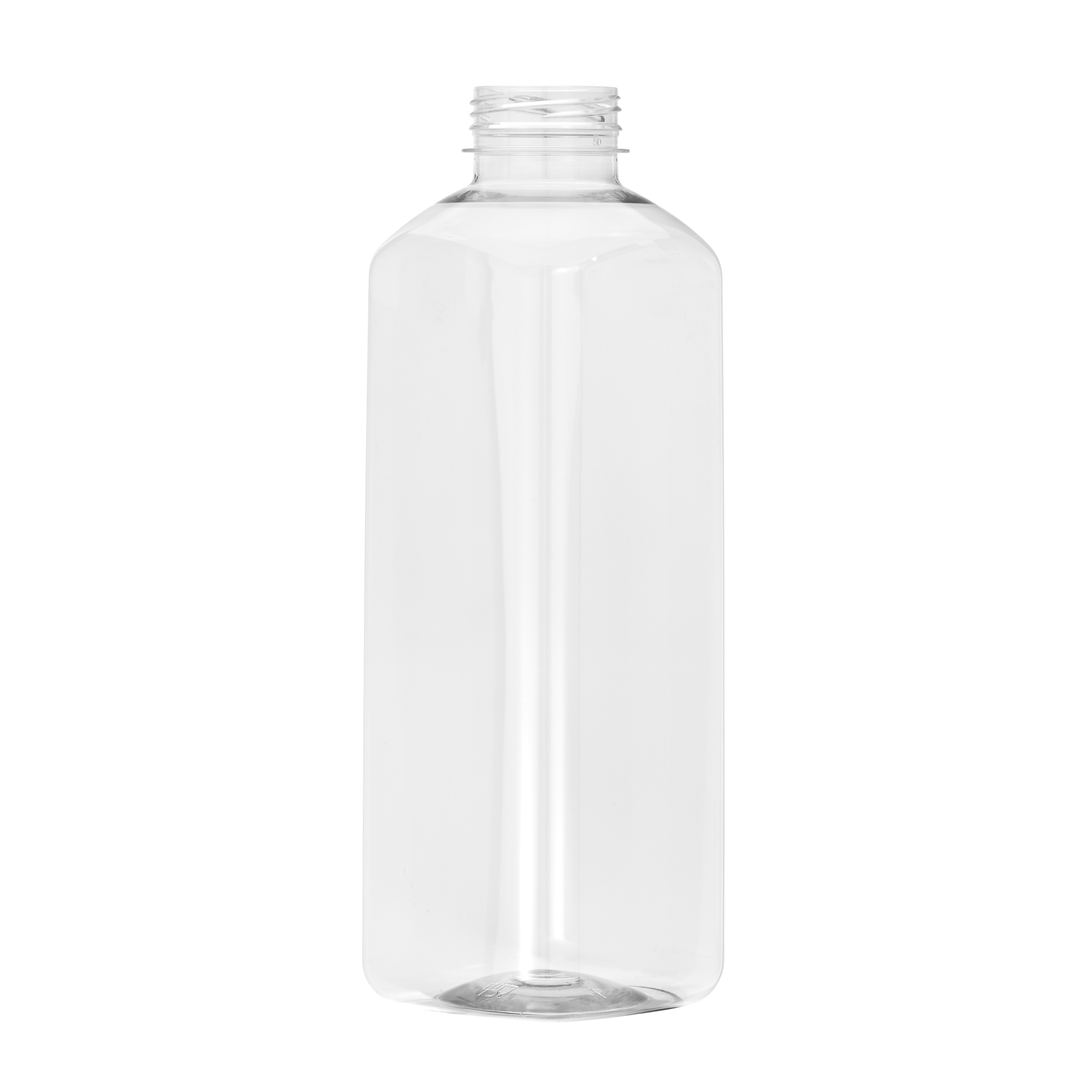 1000ml PET Square Beverage Bottle 38mm Tamper Evident Neck