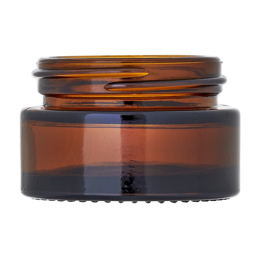 15ml Amber Glass Simplicity Jar 43mm Neck