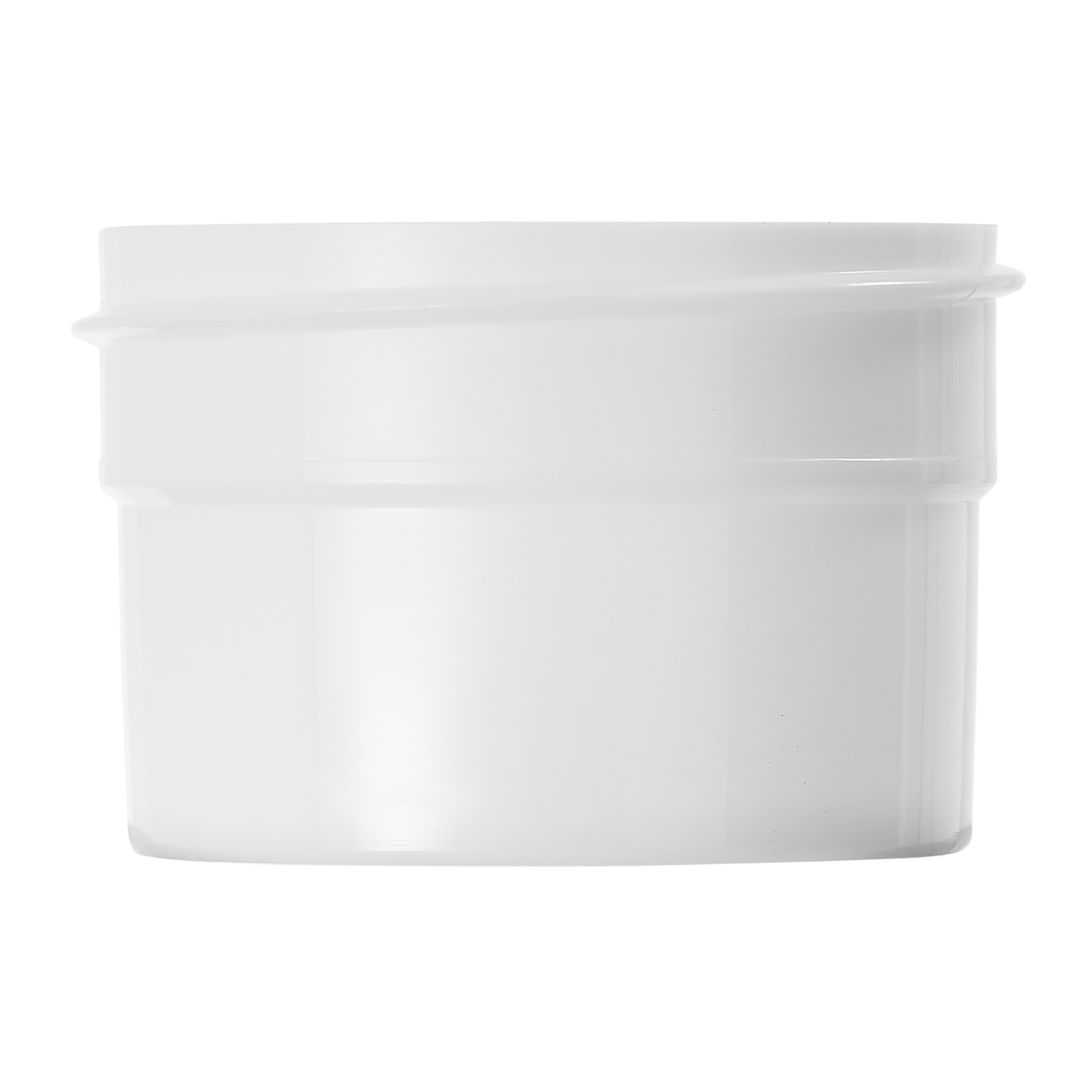 20ml White Polypropylene Regular Walled Simplicity Jar 43mm Screw Neck