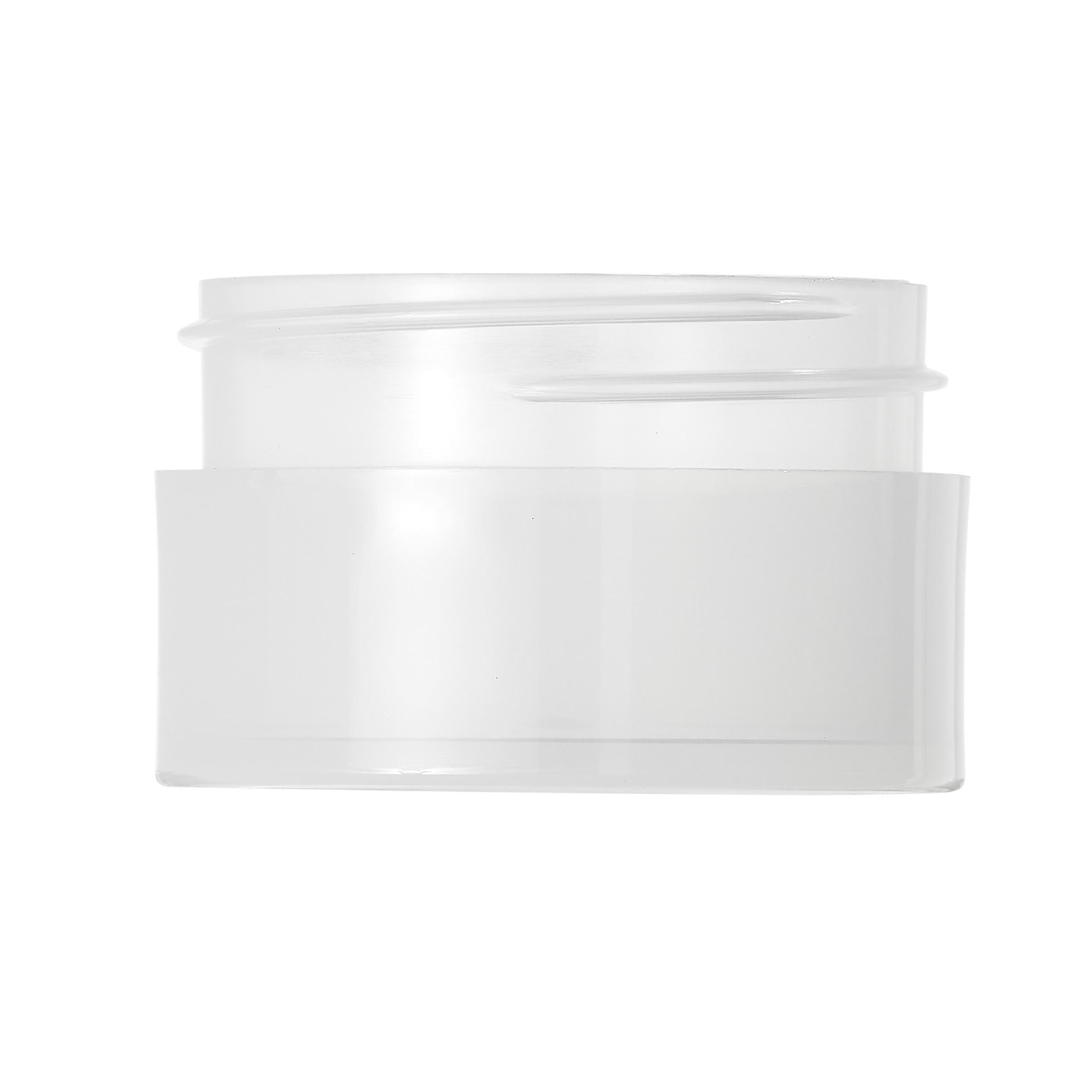 20ml Natural Polypropylene Thick Walled Simplicity Jar 43mm Screw Neck