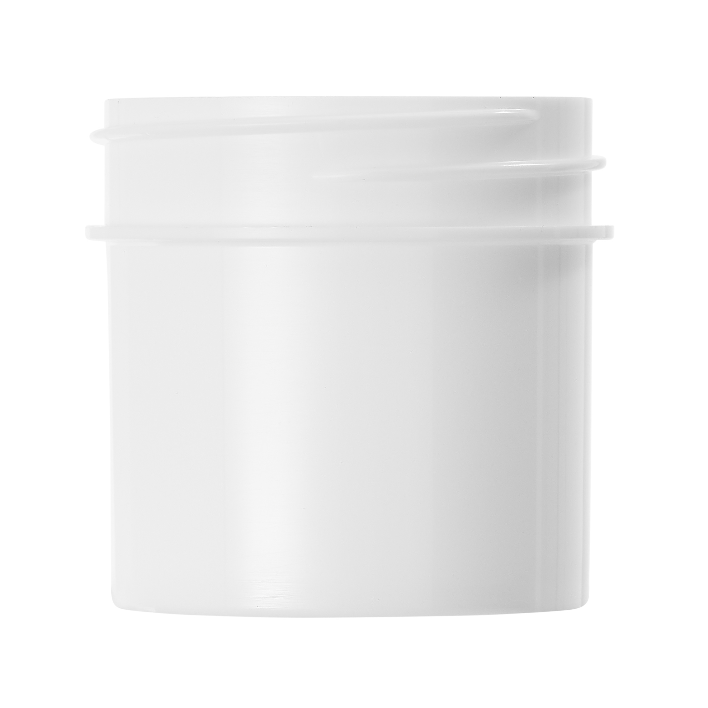 30ml White Polypropylene Regular Walled Simplicity Jar 43mm Screw Neck