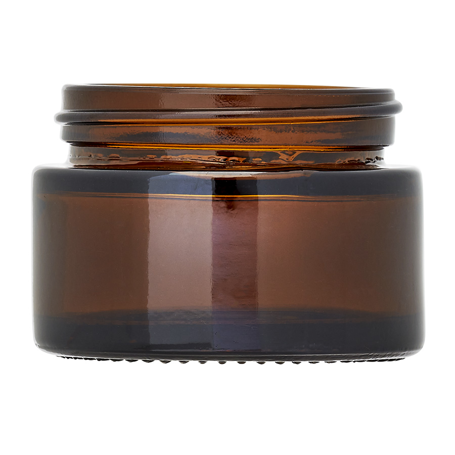 30ml Dark Amber Simplicity Glass Jar 48mm Neck