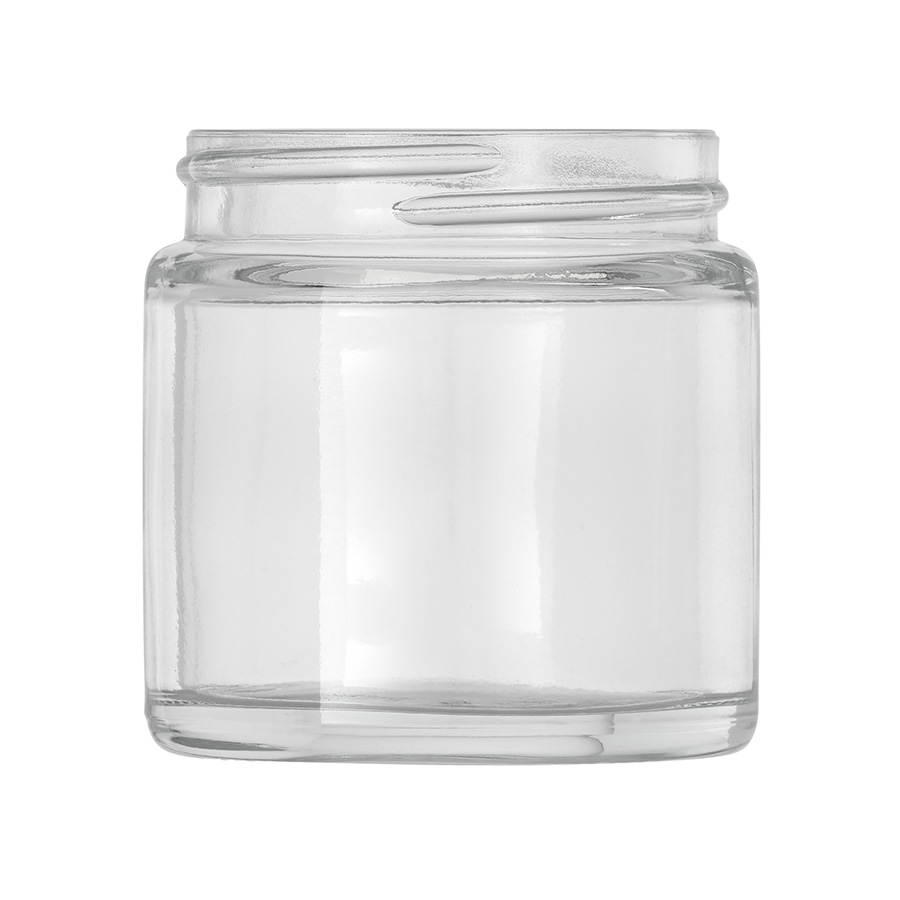 50ml Clear Glass Simplicity Jar 48mm Neck