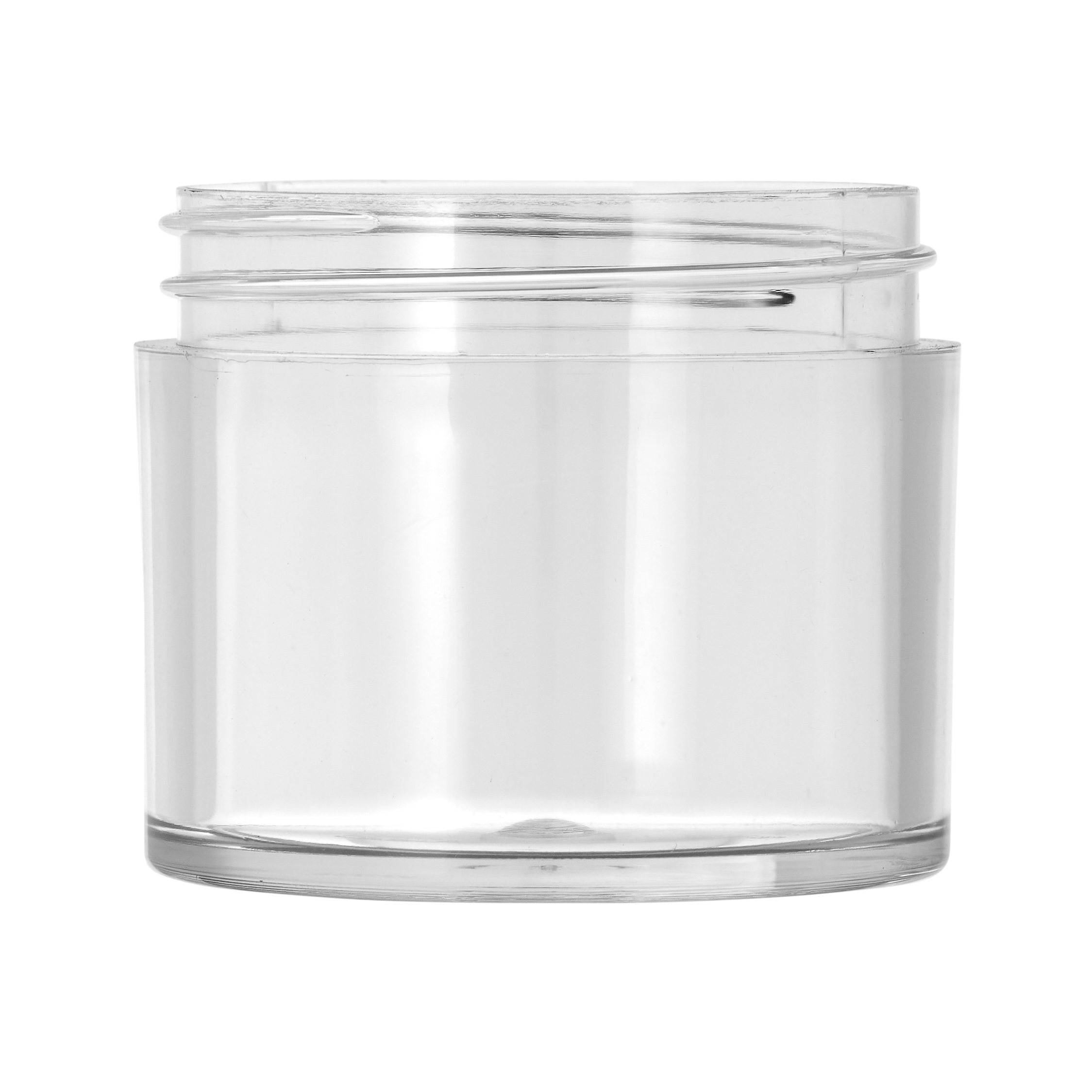 60ml Polystyrene Thick Walled Simplicity Jar 53mm Screw Neck