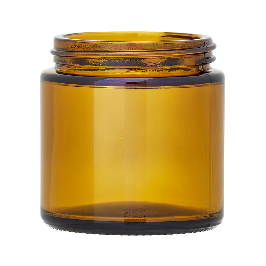 120ml Amber Glass Simplicity Jar 58mm Neck