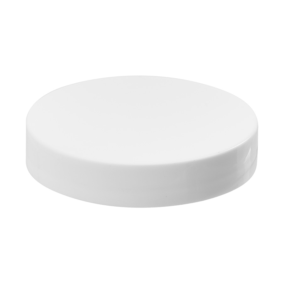 58mm/400 White Smooth Cap with EPE Liner